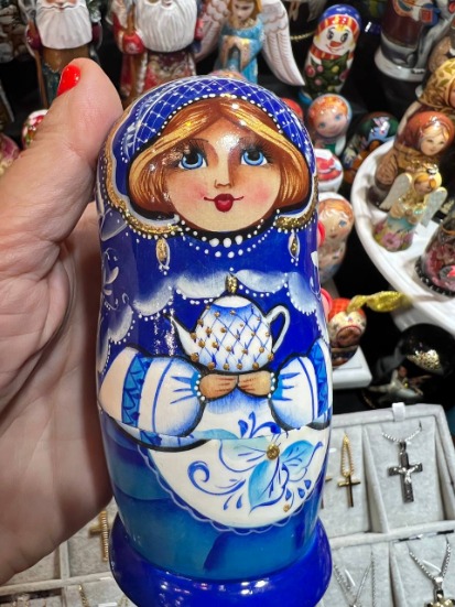 Bijou Fait Main, Boîte Artisanale, Poupée d'Art - Les Merveilles de l'Est | Article ID: 10026